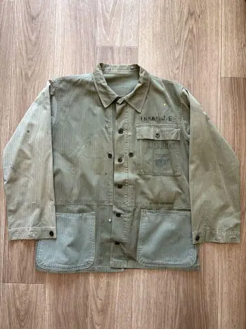 40s P-44 USMC HBT 월계수 자켓 리메이크