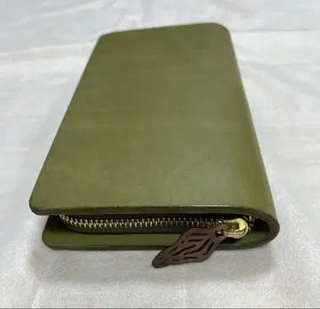 mnoi 무노이 mu long wallet khaki 카키 장지갑