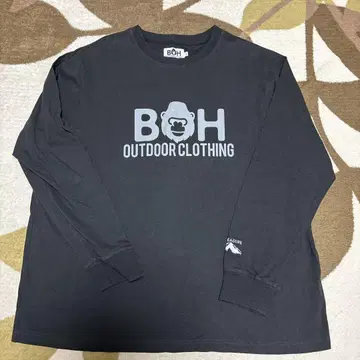 BOH 아웃도어 크로싱 롱 T셔츠 블랙 3L 새상품급!