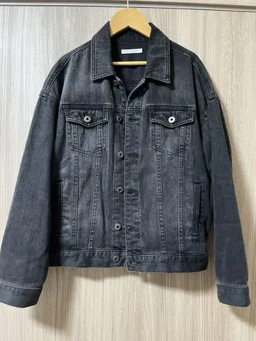 BROWNY STANDARD 다크 그레이 데님 자켓