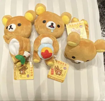 3세트 리락쿠마 7주년 한정판 봉제 인형