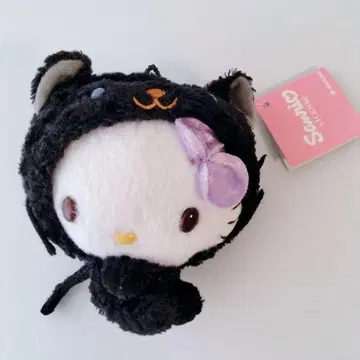 산리오 헬로키티 검은 고양이 키티 봉제 인형 마스코트 키링