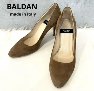 BALDAN 발단 스웨이드 펌프스 size 37 베이지 힐