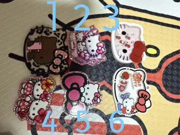 화이트 고양이 kitty 아크릴 데코