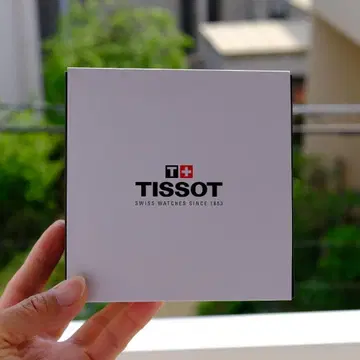 TISSOT 시계 박스 화이트/블랙 정품 박스