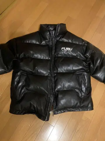 FUBU 블랙 다운 자켓