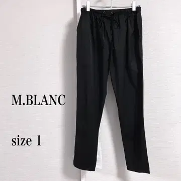 M.BLANC 블랙 이지 팬츠 size 1