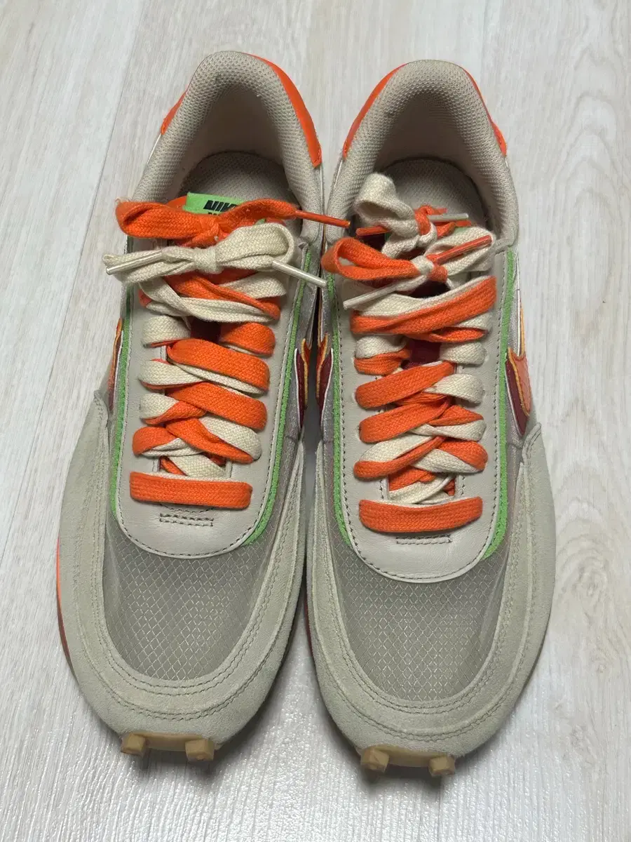 Nike x Sacai x Clot LDWaffle Orange Blaze