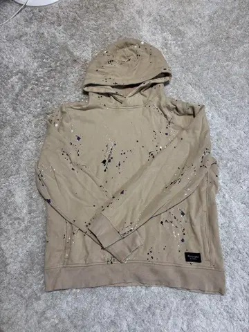 Abercrombie & Fitch XL 후드티 페인트 스플래터 패턴