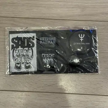[미개봉] EXTREME MADMAN 패치와 캔뱃지 세트(SADS)
