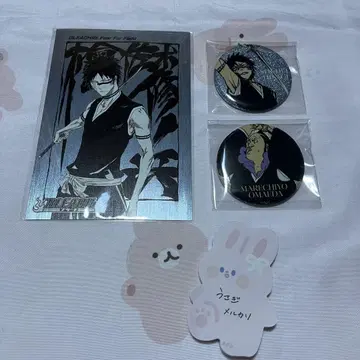 BLEACH 블리치 히사기 슈헤이 엽서 캔뱃지 컬렉션