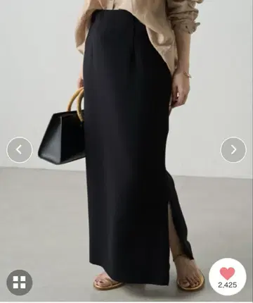 LOUNGEDRESS 분또 ZIP 타이트 스커트
