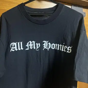 [ 선착순 ] All My Homies T셔츠 L 블랙