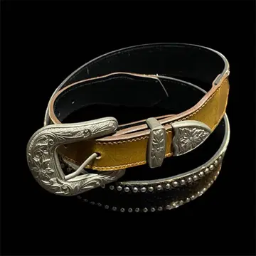 [ 빈티지 ] 아메카지 스터드 벨트 기무라 타쿠야 착용 90s