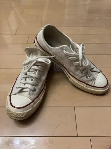 CONVERSE 척테일러 CT70 로우컷 26.5cm 화이트