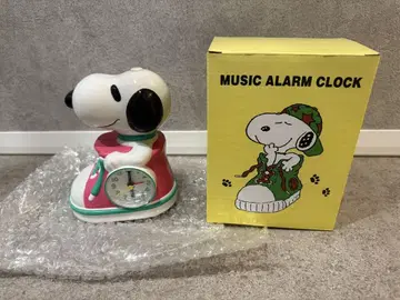 SNOOPY MUSIC ALARM CLOCK