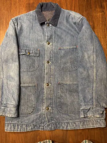 60s 70s Sears 데님 커버올 시어스