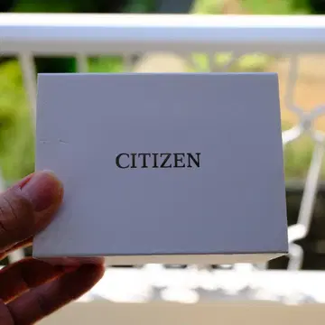 CITIZEN 시계 패키지 화이트 정품 박스