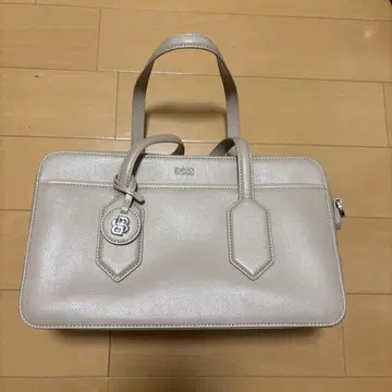 BOSS 베이지 핸드백