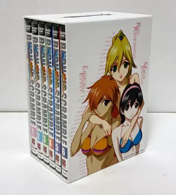 BURN-UP SCRAMBLE 6권 세트 셀품 DVD BOX