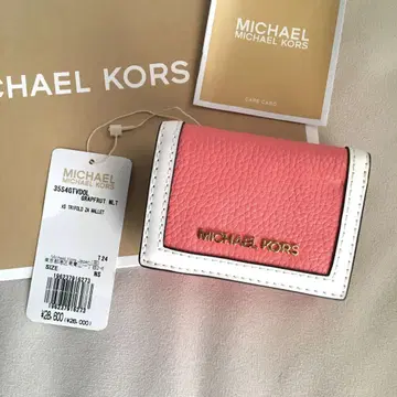 새상품 MICHEAL KORS 마이클코어스 3단 폴더형 지갑
