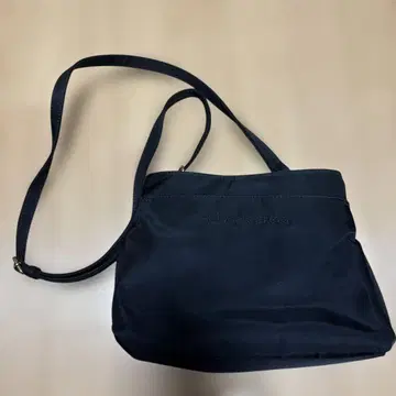 셀바 세크레타 블랙 나일론 숄더백