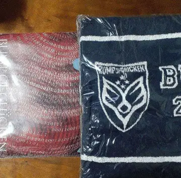 BUMP OF CHICKEN 20주년 타월 클리어 파일 새상품 미개봉