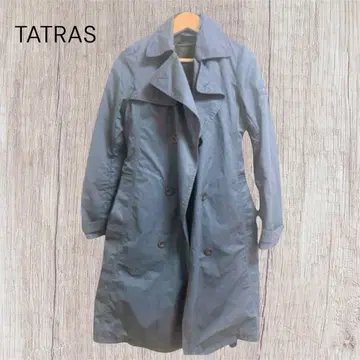 TATRAS 트렌치코트 네이비