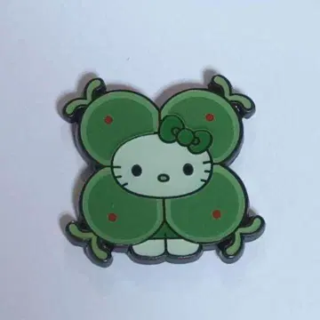 만박 일본관 헬로키티 조류 콜라보 시크릿 핀 배지 시아와세모 5