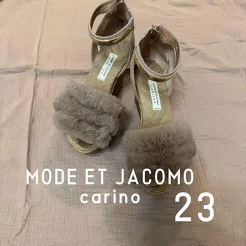 MODE ET JACOMO carino 퍼 샌들 23