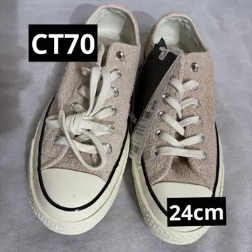 미사용 새상품 컨버스 CT70 스웨이드 24cm