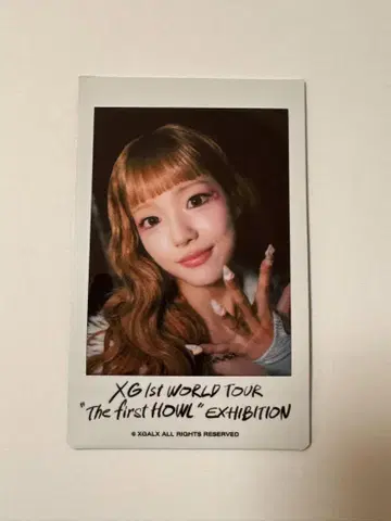 XG exhibition 폴라로이드 JURIA