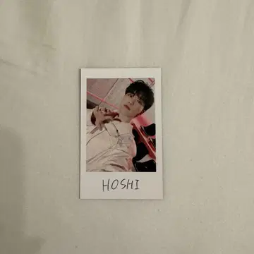 SEVENTEEN HOSHI 포토 카드 FOLLOWTOJAPAN