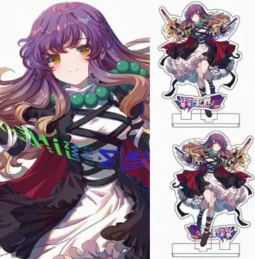 동방 프로젝트 아크릴 스탠드 리버서블 인쇄 보로 그림 성백련