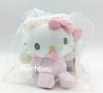 헬로키티 봉제 인형 키링 천사