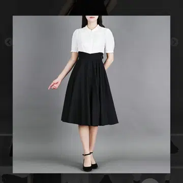 NO.S PROJECT 레테 스커트 블랙