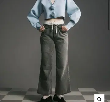 Bibiy JULIET DOUBLE WAIST DENIM 비비 데님
