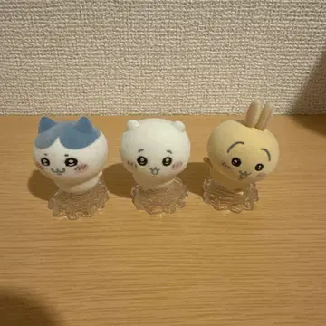 치이카와 (먼작귀) 작고 귀여운 인형 치이카와 하치와레 토끼 3종 세트