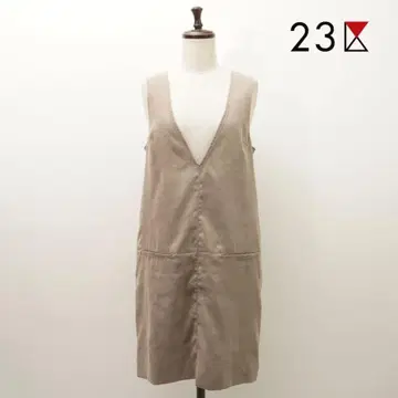 새상품급 23구 오버롤 스커트 그레이지 사이즈 38*IC1279