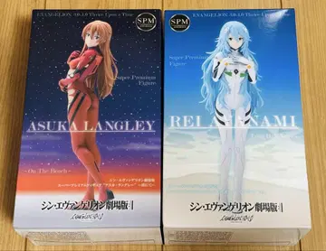 [새상품] 신 에반게리온 SPM 피규어 아야나미 레이 아스카 2세트