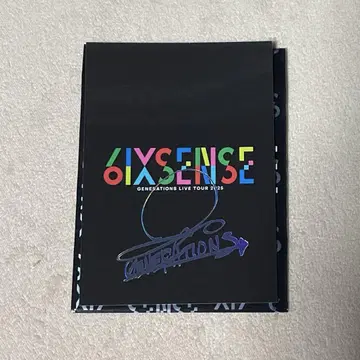 GENERATIONS 사노 레오 6IX SENSE 사인 레어