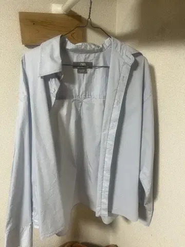 ZARA 색스 블루 셔츠