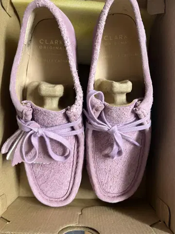CLARKS ORIGINALS Wallabee 핑크 38