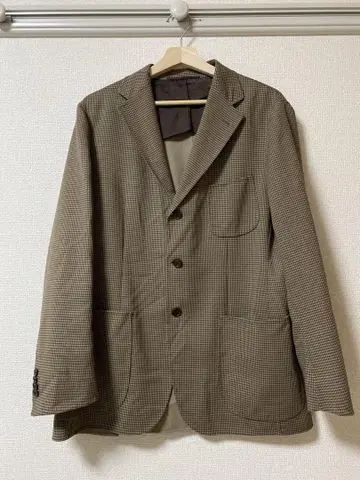 SOVEREIGN UNITED ARROWS 체크 테일러드 자켓 48