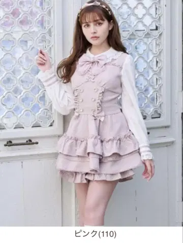 LIZLISA 더블 티어드 셋업