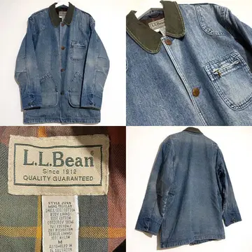 L.L.Bean 엘엘빈 90s 빈티지 데님 커버올 구제 의류