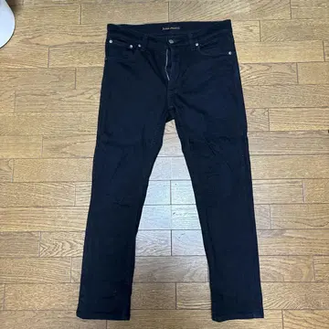 머디 진스코 블랙 데님 32/30