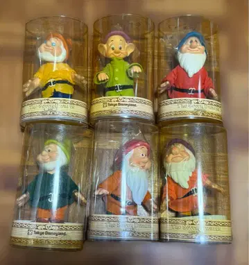 [하자 있음] 디즈니 백설공주 7인의 난쟁이 피규어