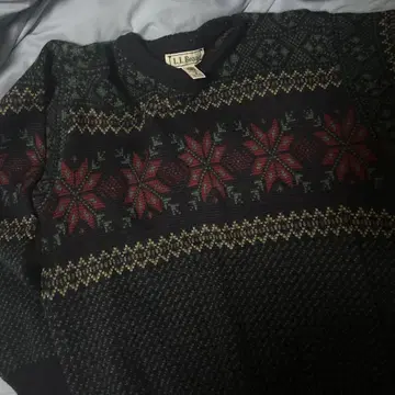 90s l.l.bean 스웨터 페어아일
