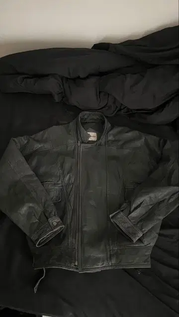 가죽 라이더 자켓 90's